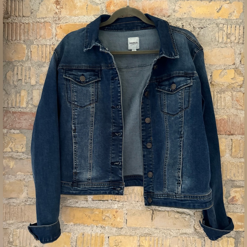 Kenzie Denim jacket with a little stretch